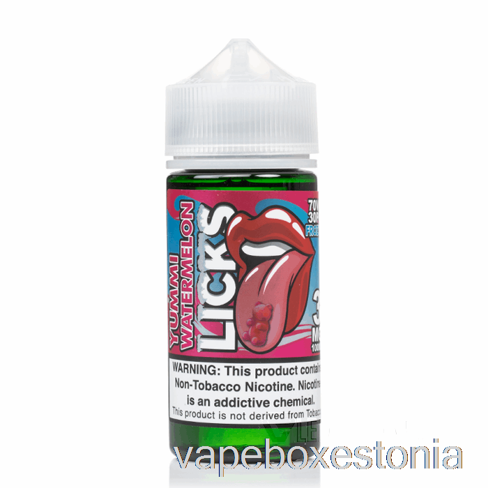 Vape Box Estonia Frozty Yummi Arbuusi Punch - Licks Roll Upz - 100ml 6mg
